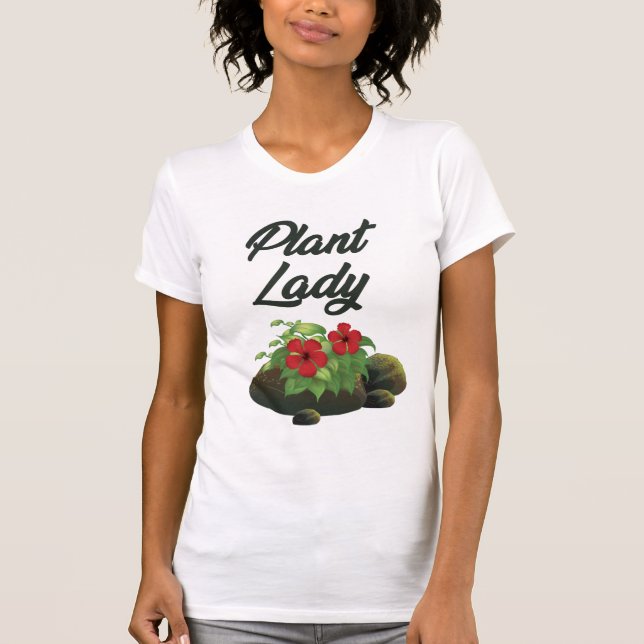 Camiseta Planta Lady T-Shirt (Frente)