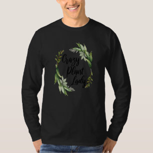 Camiseta Planta Louca Lady Garrafa Jardim Floral