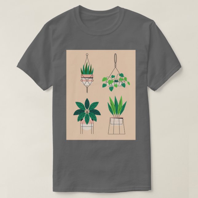 Camiseta Planta Lover 1 em série (Frente do Design)
