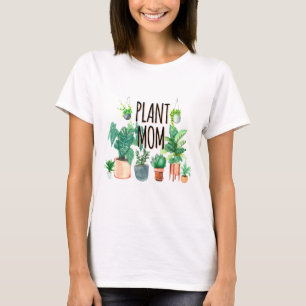 Camiseta Planta Mãe - Jardinagem, Presente De Plantador Par