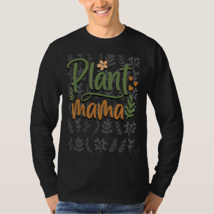 Camiseta Planta Mama Floral Garden Para Jardim Terrestre