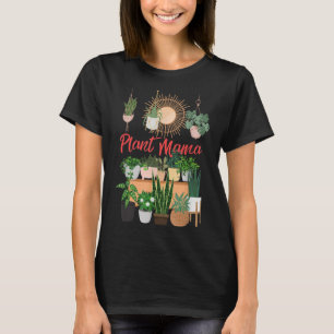 Camiseta Planta Mama Louca Senhora de Planta Mãe Flor Inter