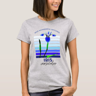 Camiseta Planta Nativa Iris Versicolor — Planta úmida