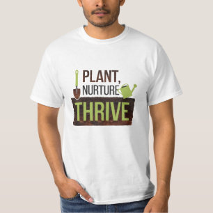Camiseta Planta, nutrição, prosperidade