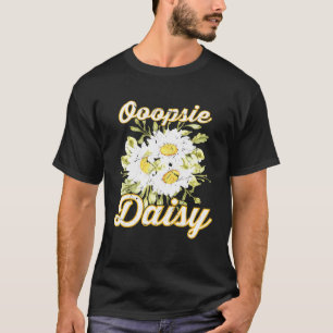 Camiseta Planta Ooopsie Daisy Botânicos Jardim Flor 1