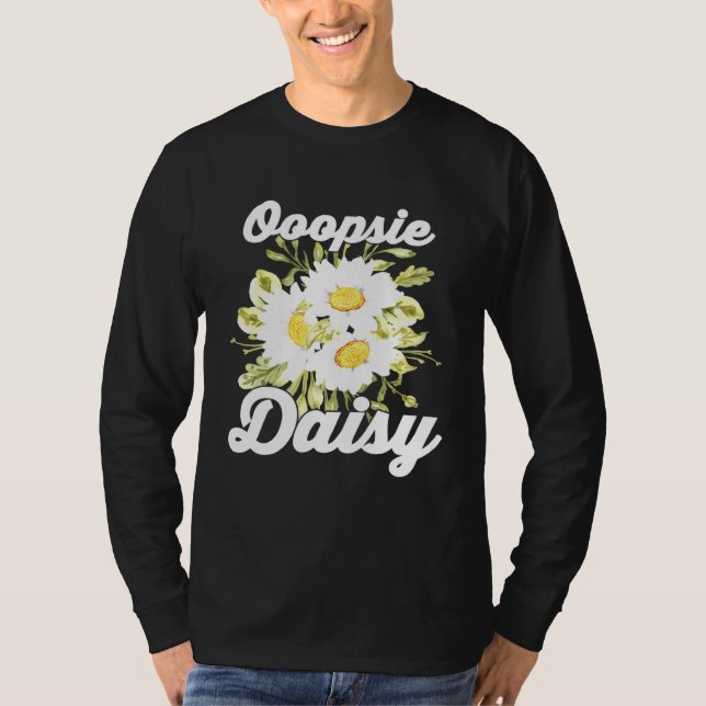 Camiseta Planta - Ooopsie Daisy - Botânicos - Jardim - Flux (Frente)