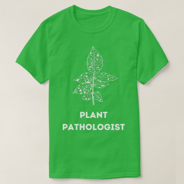 Camiseta Planta Patologista White (Frente do Design)