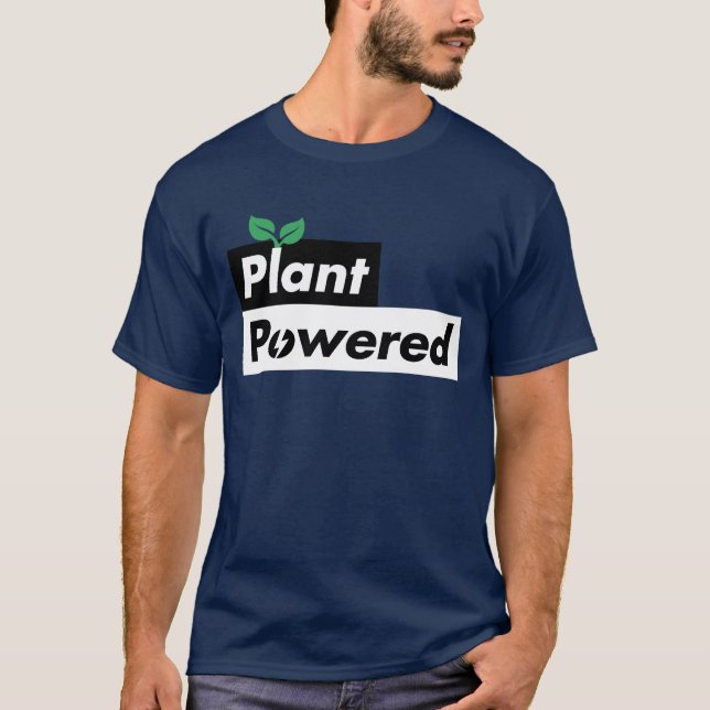 Camiseta Planta psta - o t-shirt dos homens (Frente)