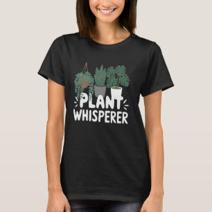 Camiseta Planta Sussura Engraçada Homens de Jardinagem de H