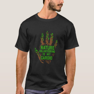 Camiseta plantação de jardins de conservação da natureza si