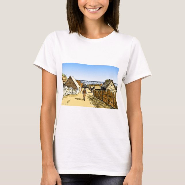 Camiseta Plantação de Plimoth (Frente)
