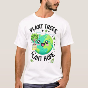 Camiseta Plantações, esperança de planta