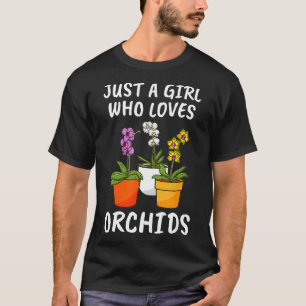 Camiseta Plantadora Florista Apenas Uma Menina Que Ama Ou