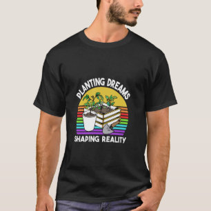 Camiseta Plantando Sonhos Paisagista Jardineiro Paisagismo