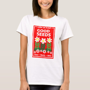Camiseta Plantar Boas Sementes T-Shirt