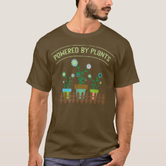 Camiseta Plantas Alimentadas Flor Vedante Vedante Vedante