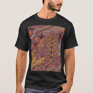 Camiseta Plantas aromáticas de outono, frutos da colheita,