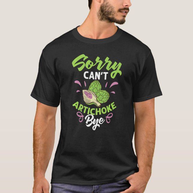 Camiseta Plantas Artichoke Recebem Sementes De Dip De Flor  (Frente)