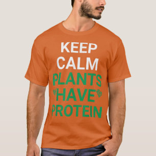 Camiseta Plantas Calmas Têm Aromas De Proteína Vegan Vegeta