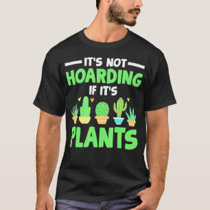 Camiseta Plantas de Cacto Jardineiro Jardinagem