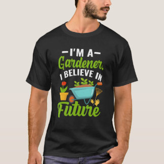 Camiseta Plantas de Jardim Gráfico Dizendo Jardinagem 6