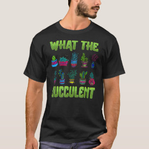 Camiseta Plantas de Jardim Jardineiro Florista Cacto Sucule