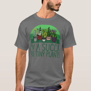 Camiseta Plantas De Jardinagem Com Suculência
