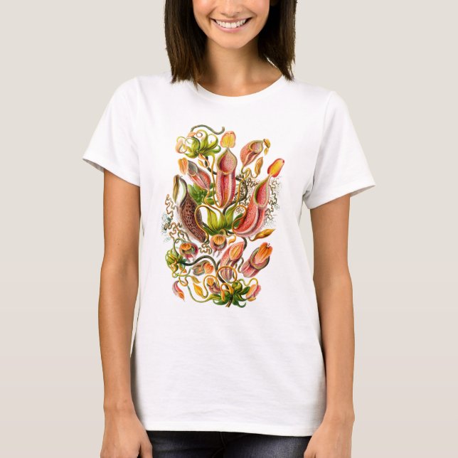 Camiseta Plantas de jarro (Frente)