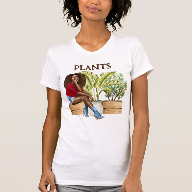 Camiseta Plantas De Recaxamento De Serradura (Frente)