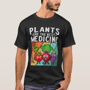 Camiseta Plantas De Vegan São A Melhor Fábrica De Medicina