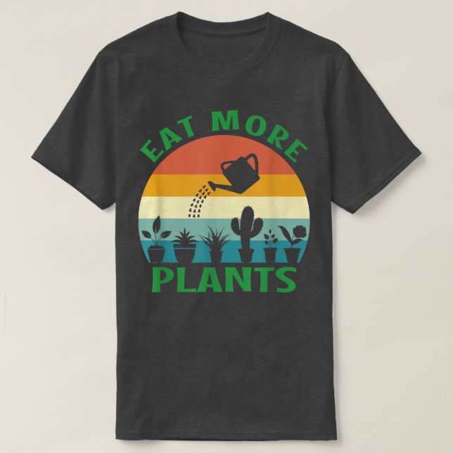 Camiseta Plantas De Vegan Vegetarien Jardinagem De Cactus D (Frente do Design)