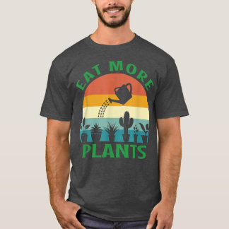 Camiseta Plantas De Vegan Vegetarien Jardinagem De Cactus D