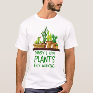 Camiseta Plantas e flores