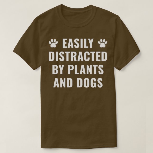 Camiseta Plantas Engraçadas e Cães Jardinagem Cão-do-Sol (Frente do Design)