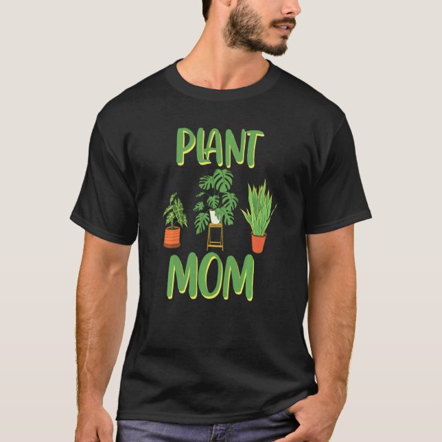 Camiseta Plantas Engraçadas Mamãe Plantando Sementes É Um H (Frente)