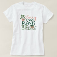 Plantas Garden Nature T Shirt