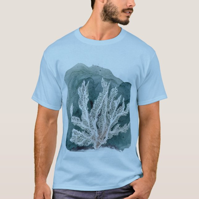 Camiseta Plantas Marítimas Marítimas Marítimas de Sealife (Frente)