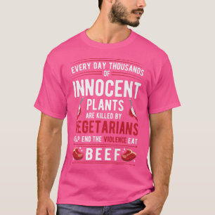 Camiseta Plantas Mortas Por Vegetarianos Acabam Com A Violê