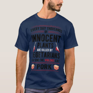Camiseta Plantas Mortas Por Vegetarianos Acabam Com A Violê