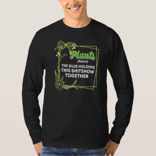 Camiseta Plantas Noun Florist Jardineiro de Botânica
