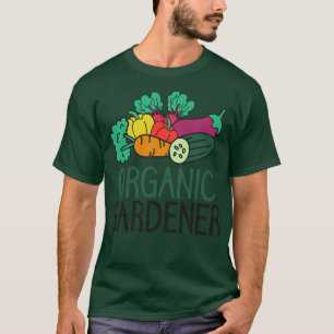Camiseta Plantas Orgânicas Entusiastas De Plantas De Jardin