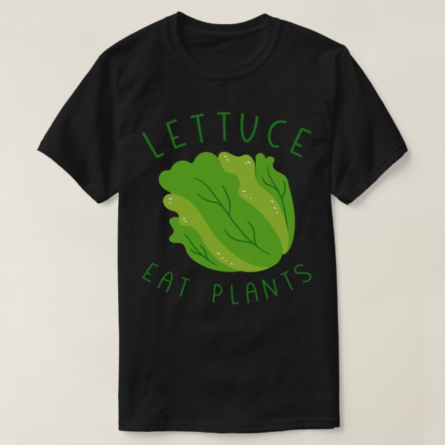 Camiseta Plantas Que Comem Alface 1 (Frente do Design)