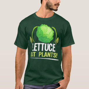 Camiseta Plantas Que comem Alface Meme Vegeta Powered Plant