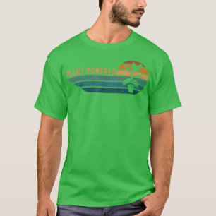 Camiseta Plantas Retro Plantas Gráficas Vegetarianas Vegeta