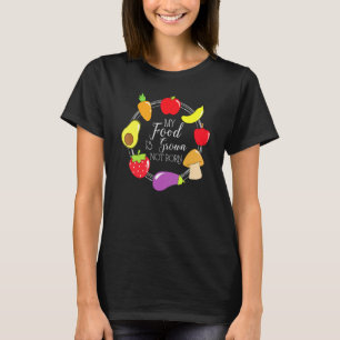 Camiseta Plantas Roupa de Vegan Produtos Hortícolas 25