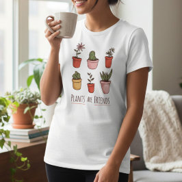 Camiseta Plantas São Amigos