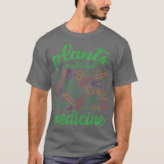 Camiseta Plantas São O Melhor Dia Feliz Da Vegetariana