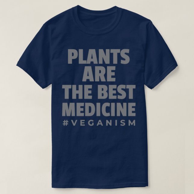 CAMISETA PLANTAS SÃO O MELHOR MEDICAMENTO (Frente do Design)