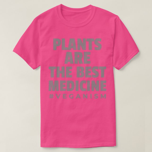 CAMISETA PLANTAS SÃO O MELHOR MEDICAMENTO 1 (Frente do Design)