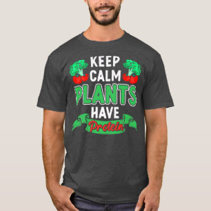 Camiseta Plantas Têm Veganismo Vegetal Proteico Vegano